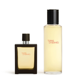 Terre d'Hermès - Parfum und seine Nachfüllung Terre d'Hermès - Parfum und seine Nachfüllung